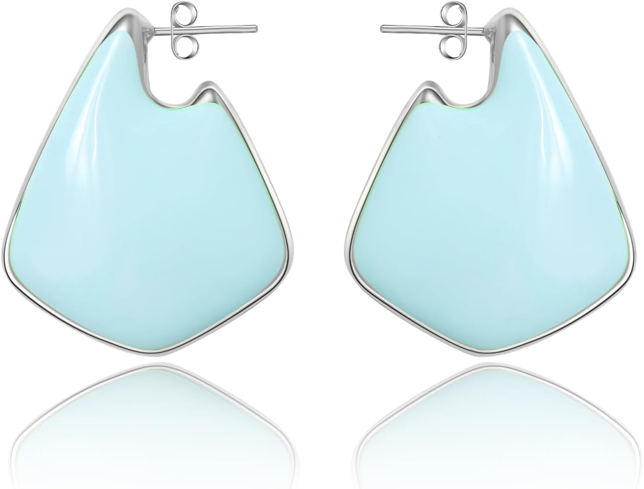 Trendy Gold Plated Knot Earrings for Women Chunky Statement Drop Dangle Earrings Lightweight Hypoallergenic Fashion Accessories Gold Jewelry Gifts for Womens