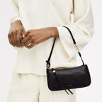 Carlton Close Mini Ziptop Shoulder Black - 112947