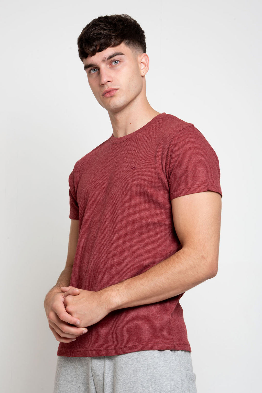 MENS IN SS WAFFLE TEE