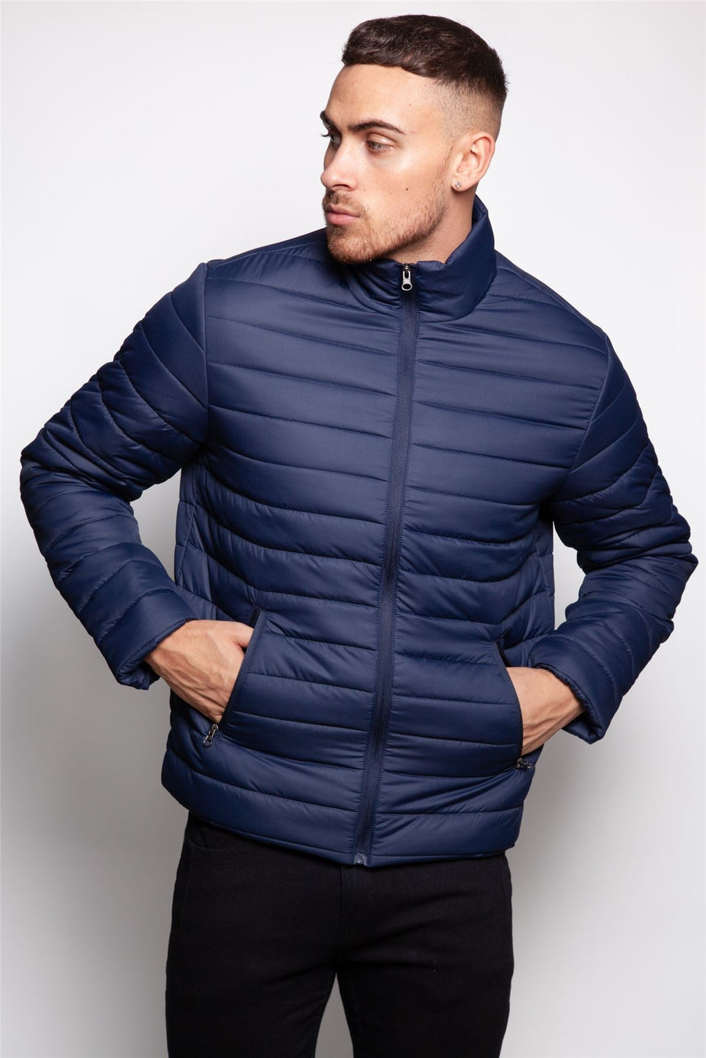 Core Puffer Funnel Coat