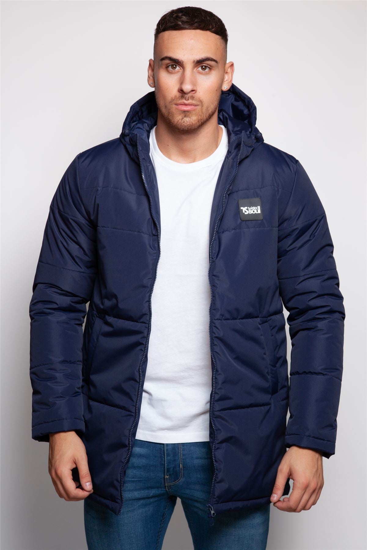 Longline Hooded Puffer Coat