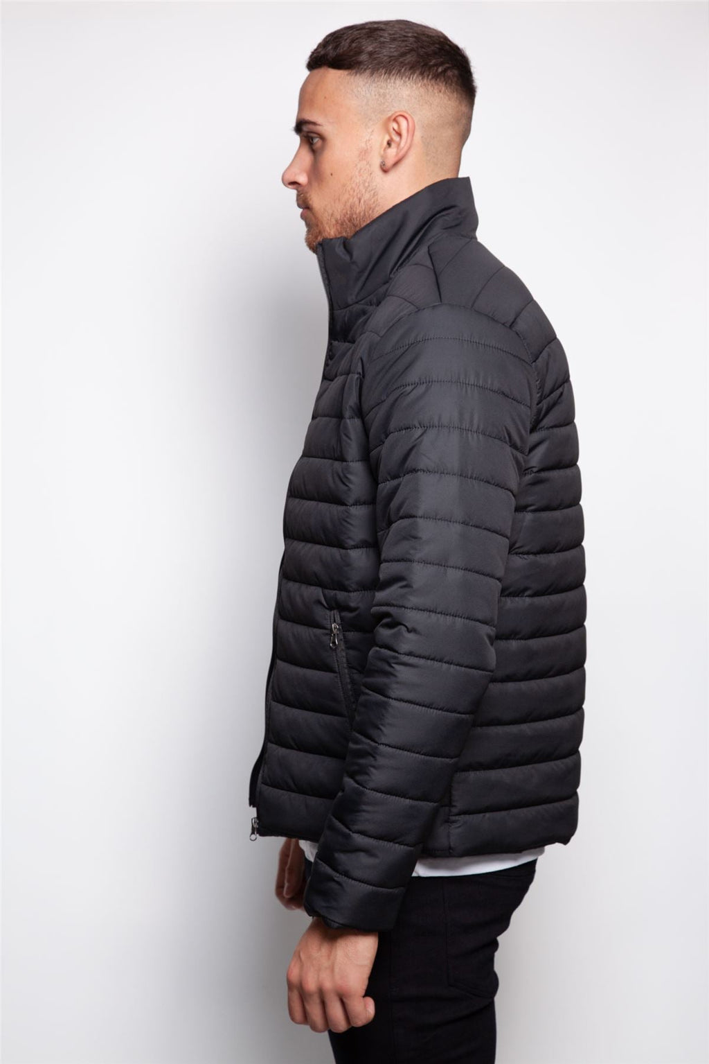 Core Puffer Funnel Coat