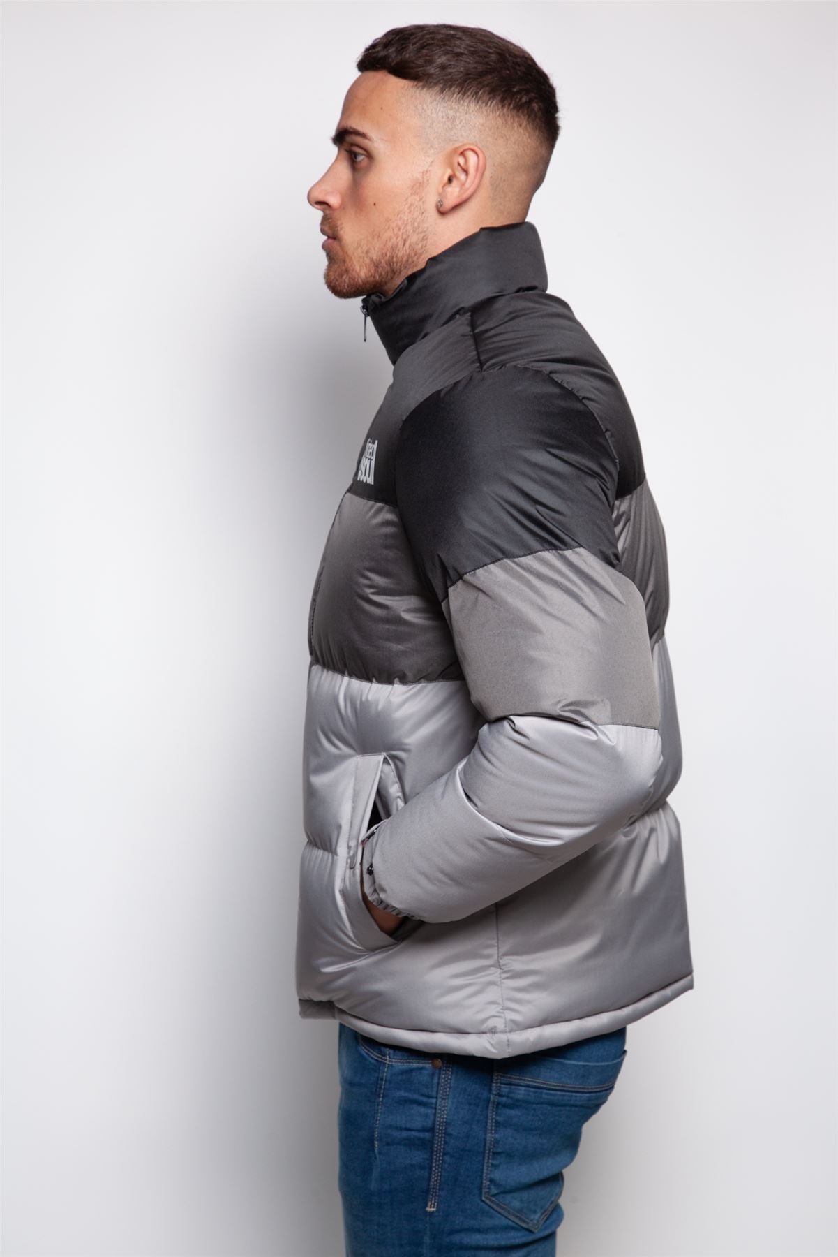 Twisted Soul Funnel Neck Puffer Coat