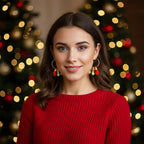 42 Pairs Gold Hoop Earrings Set for Women, Fashion Chunky Pearl Earrings Multipack Twisted Statement Earring Pack, Hypoallergenic Small Big Hoops Earrings for Birthday Party