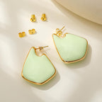 Trendy Gold Plated Knot Earrings for Women Chunky Statement Drop Dangle Earrings Lightweight Hypoallergenic Fashion Accessories Gold Jewelry Gifts for Womens