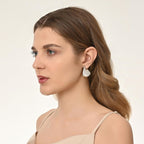 Trendy Gold Plated Knot Earrings for Women Chunky Statement Drop Dangle Earrings Lightweight Hypoallergenic Fashion Accessories Gold Jewelry Gifts for Womens