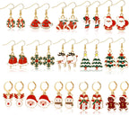 42 Pairs Gold Hoop Earrings Set for Women, Fashion Chunky Pearl Earrings Multipack Twisted Statement Earring Pack, Hypoallergenic Small Big Hoops Earrings for Birthday Party