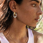 Trendy Gold Plated Knot Earrings for Women Chunky Statement Drop Dangle Earrings Lightweight Hypoallergenic Fashion Accessories Gold Jewelry Gifts for Womens