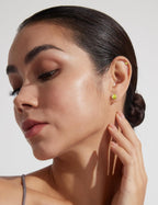 6 Pairs Stud Earrings Set, Hypoallergenic Cubic Zirconia 316L Earrings Stainless Steel CZ Earrings 3-8mm (Steel color)