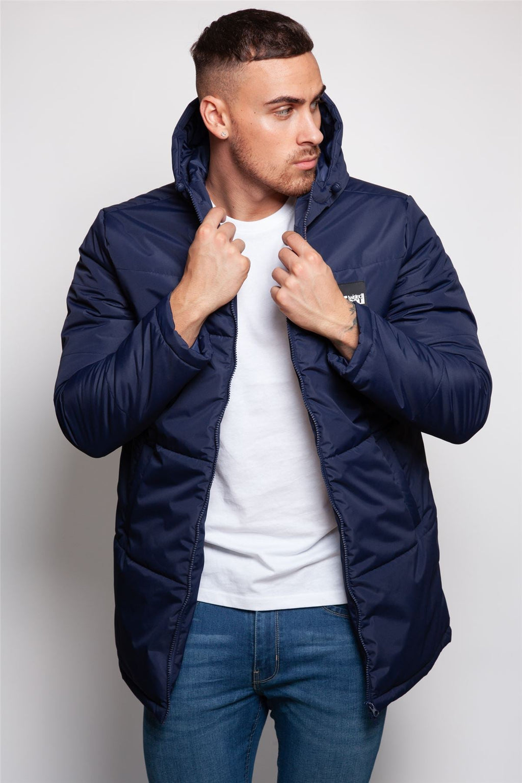 Longline Hooded Puffer Coat