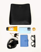 Dukes Place Leather Medium Compartment Crossbody Bag in Chalk - 110614