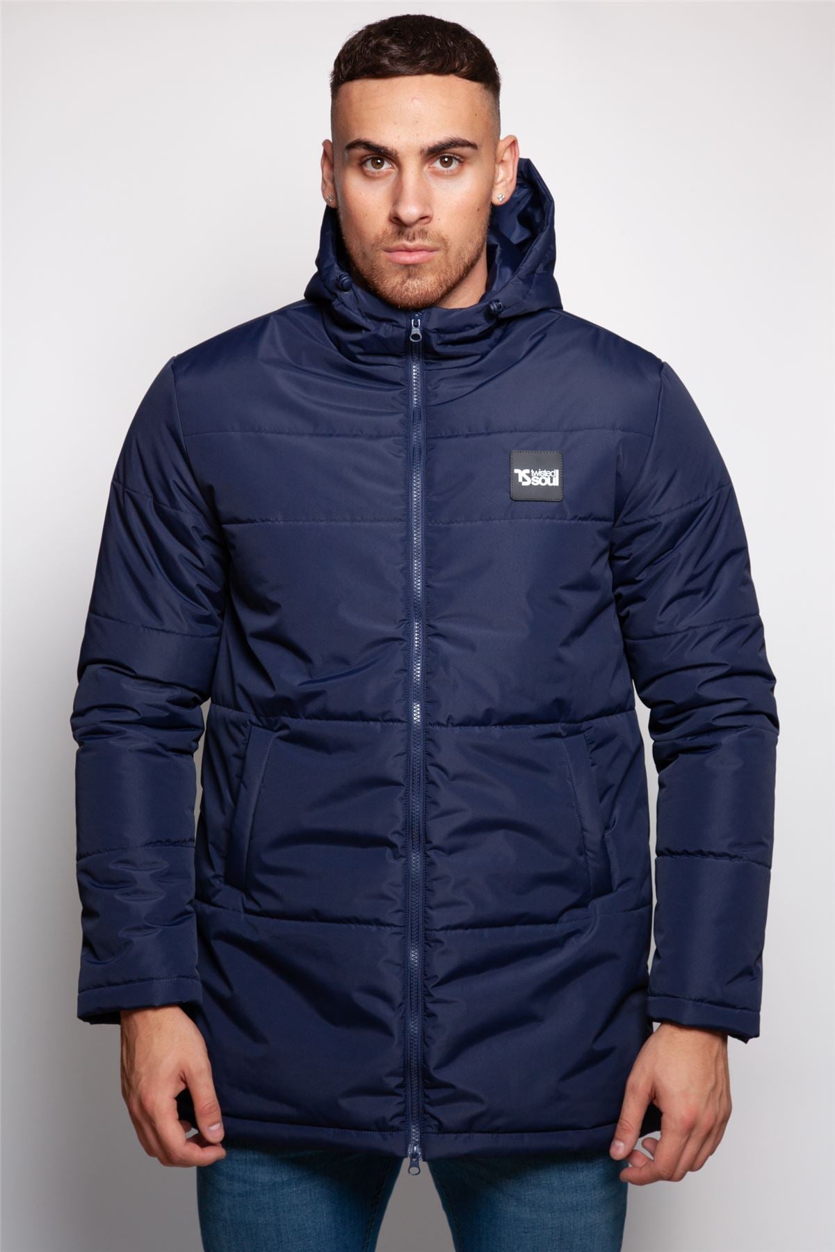 Longline Hooded Puffer Coat