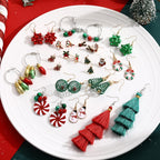 42 Pairs Gold Hoop Earrings Set for Women, Fashion Chunky Pearl Earrings Multipack Twisted Statement Earring Pack, Hypoallergenic Small Big Hoops Earrings for Birthday Party