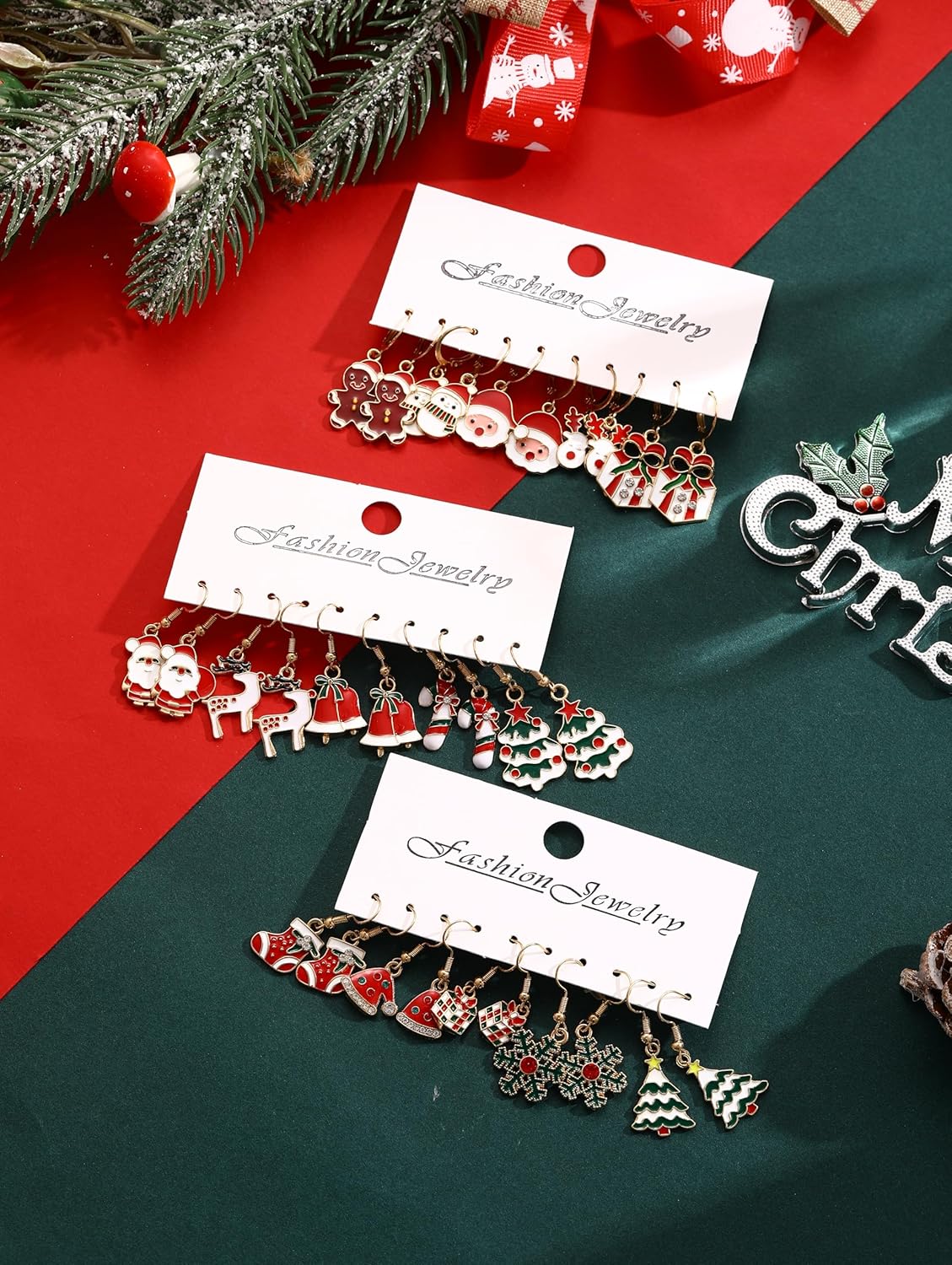 42 Pairs Gold Hoop Earrings Set for Women, Fashion Chunky Pearl Earrings Multipack Twisted Statement Earring Pack, Hypoallergenic Small Big Hoops Earrings for Birthday Party