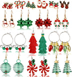 42 Pairs Gold Hoop Earrings Set for Women, Fashion Chunky Pearl Earrings Multipack Twisted Statement Earring Pack, Hypoallergenic Small Big Hoops Earrings for Birthday Party