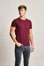 Crew Neck Pocket Roll T-Shirt