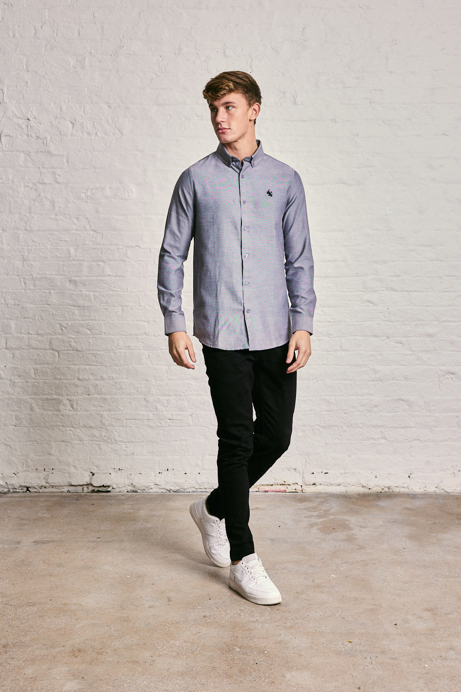 Long Sleeve Oxford Shirt