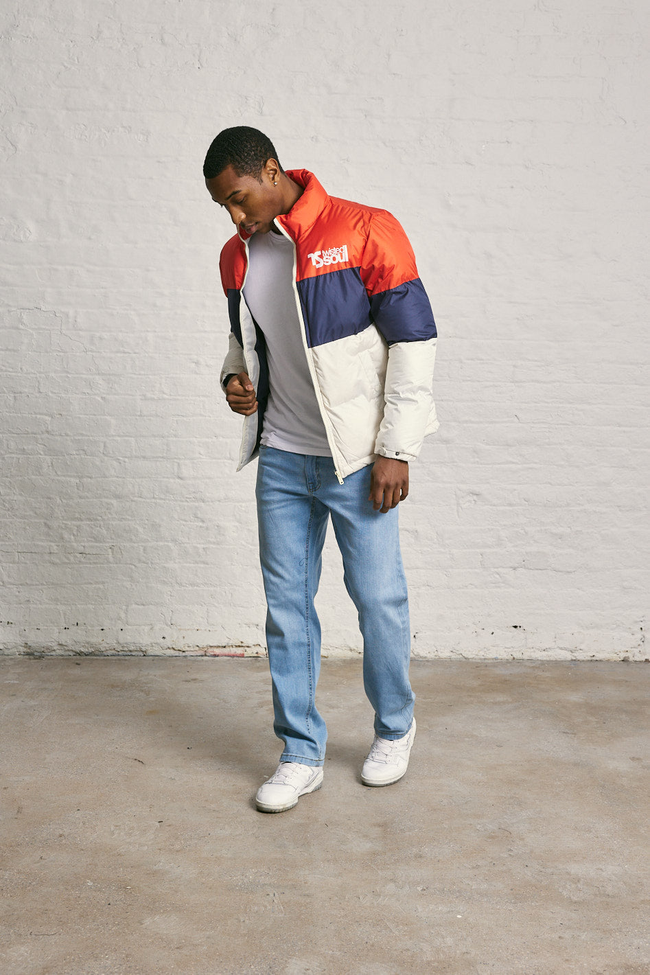 Twisted Soul Funnel Neck Puffer Coat