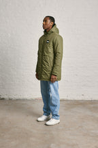 Longline Hooded Puffer Coat