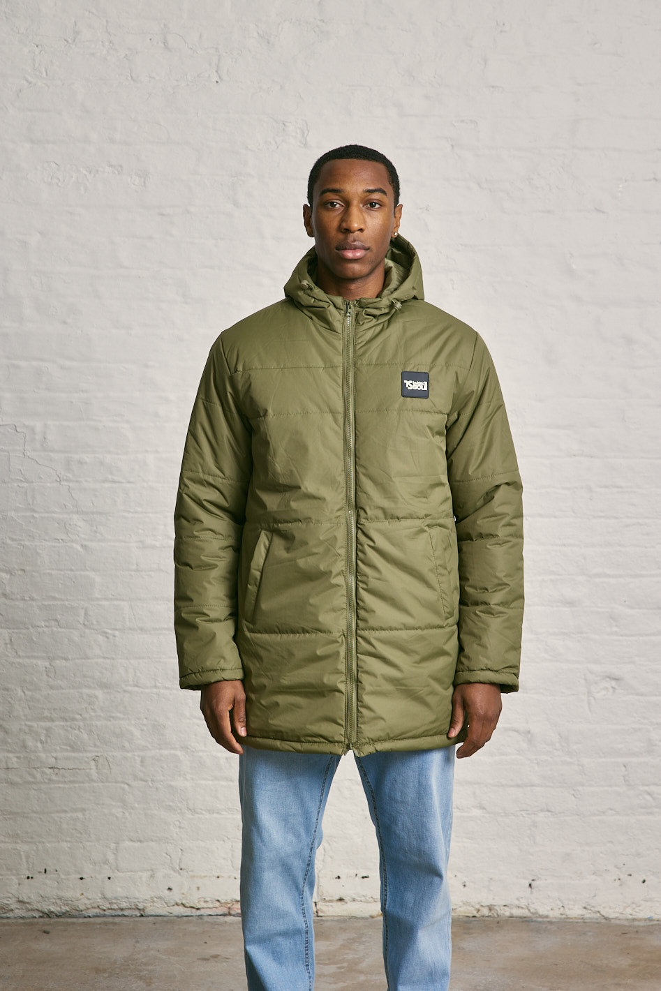 Longline Hooded Puffer Coat