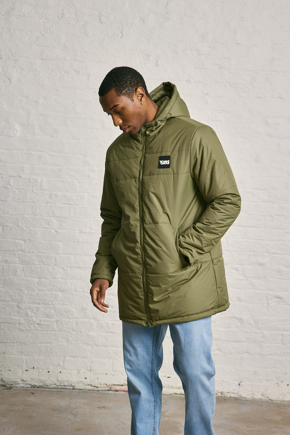Longline Hooded Puffer Coat