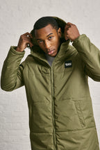 Longline Hooded Puffer Coat
