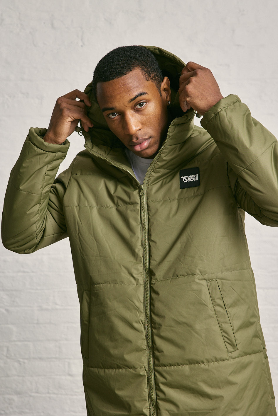 Longline Hooded Puffer Coat