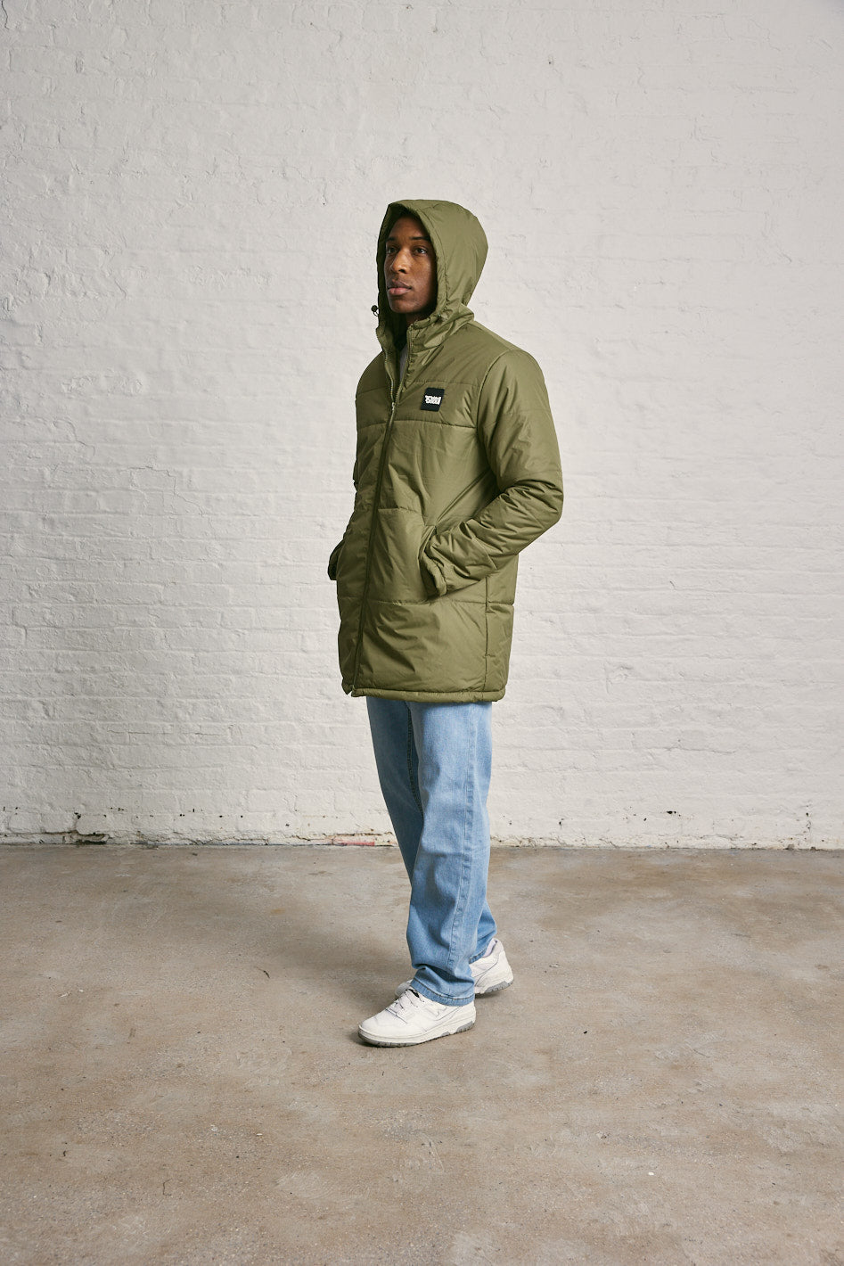 Longline Hooded Puffer Coat