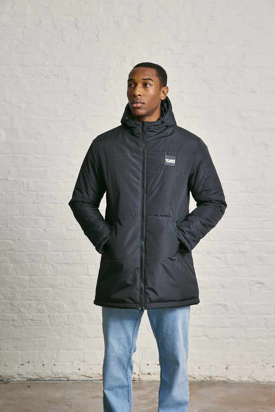 Longline Hooded Puffer Coat