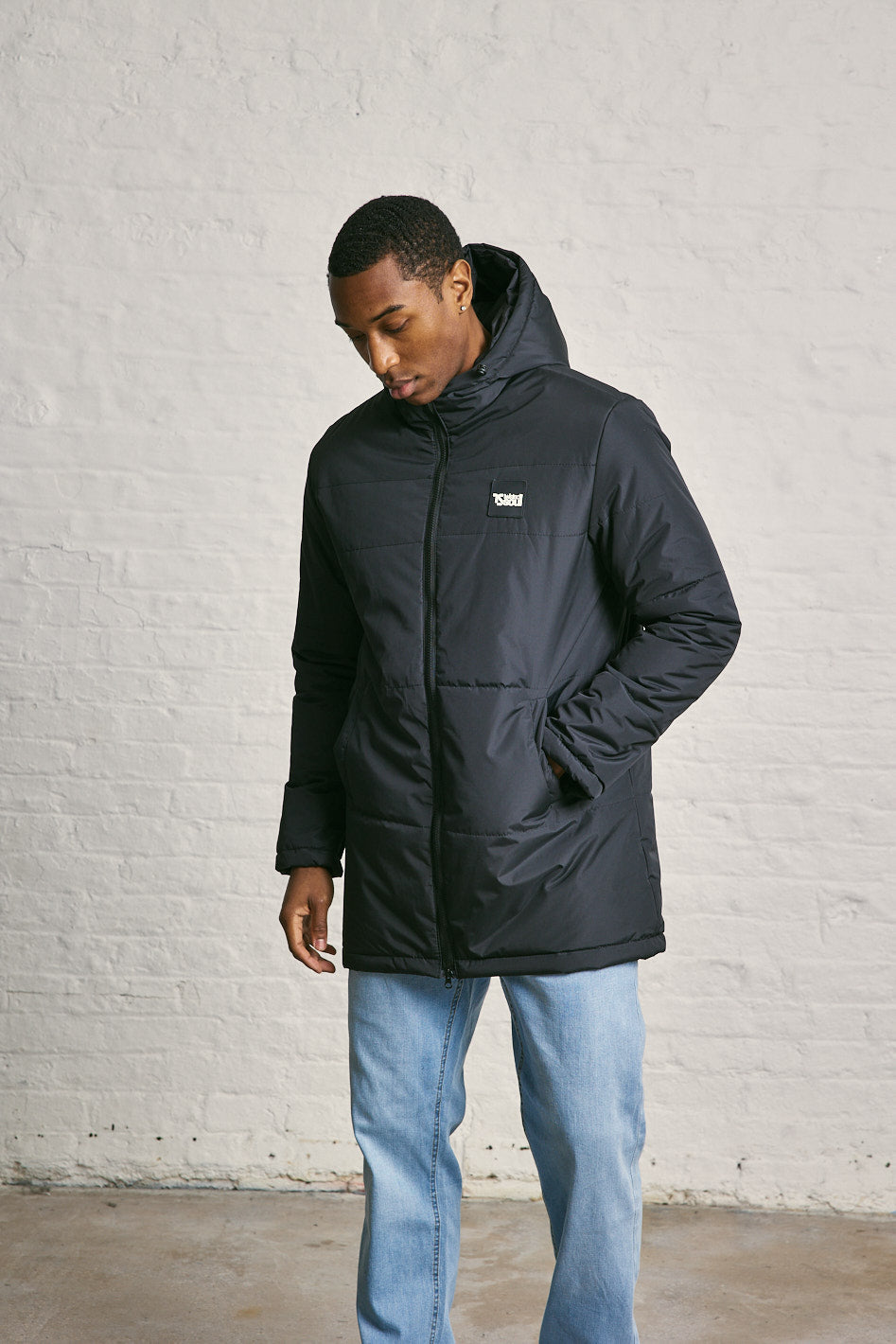 Longline Hooded Puffer Coat