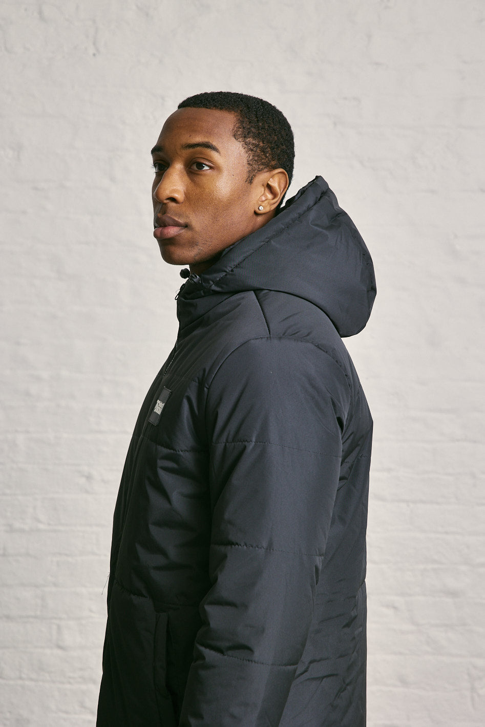 Longline Hooded Puffer Coat