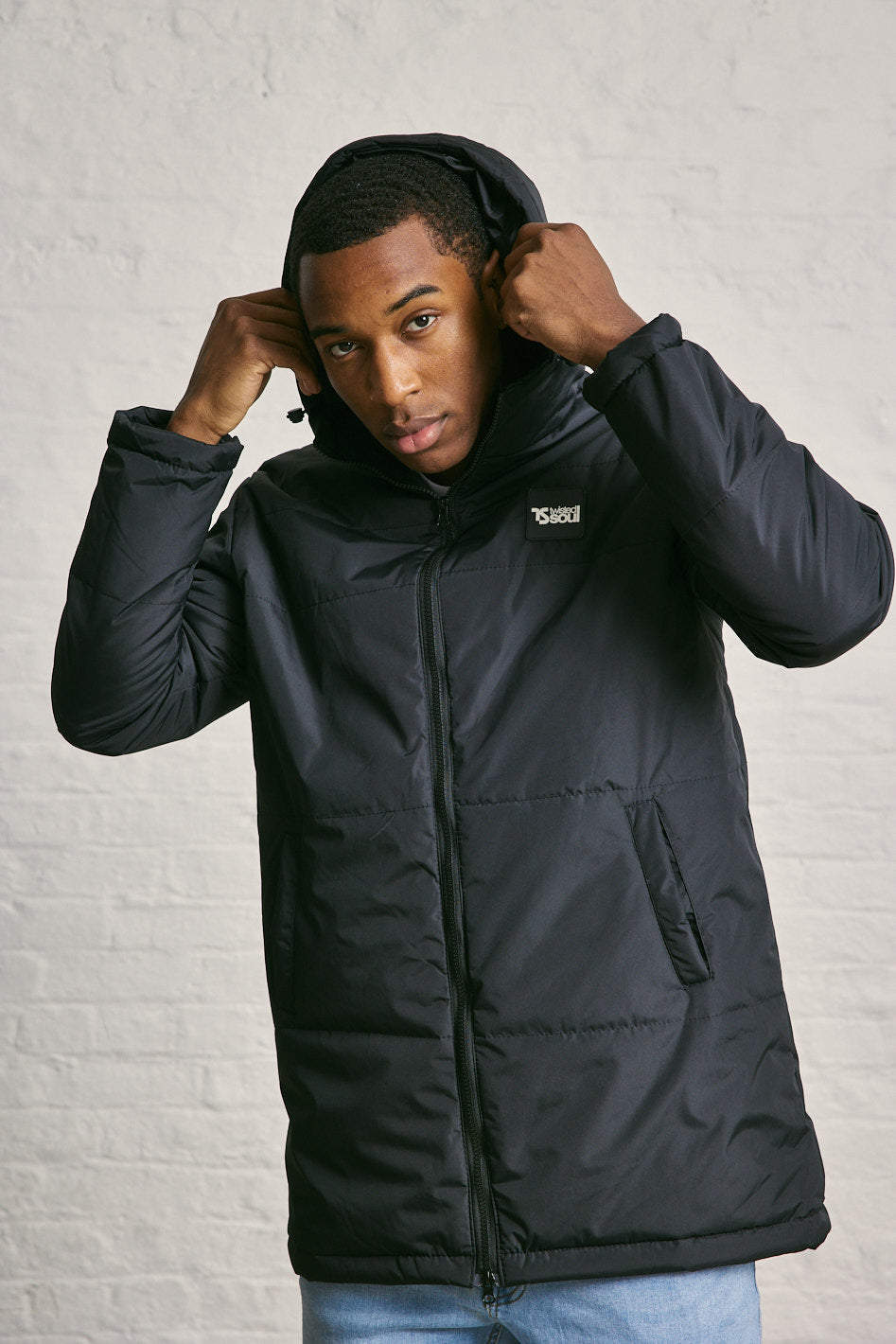 Longline Hooded Puffer Coat