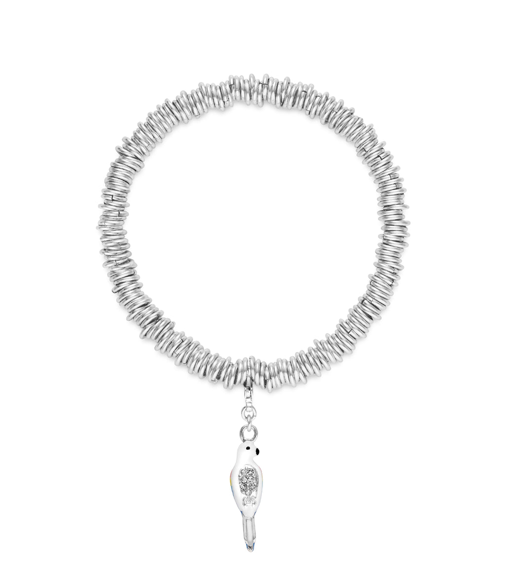 * CANDY PARROT CHARM BRACELET