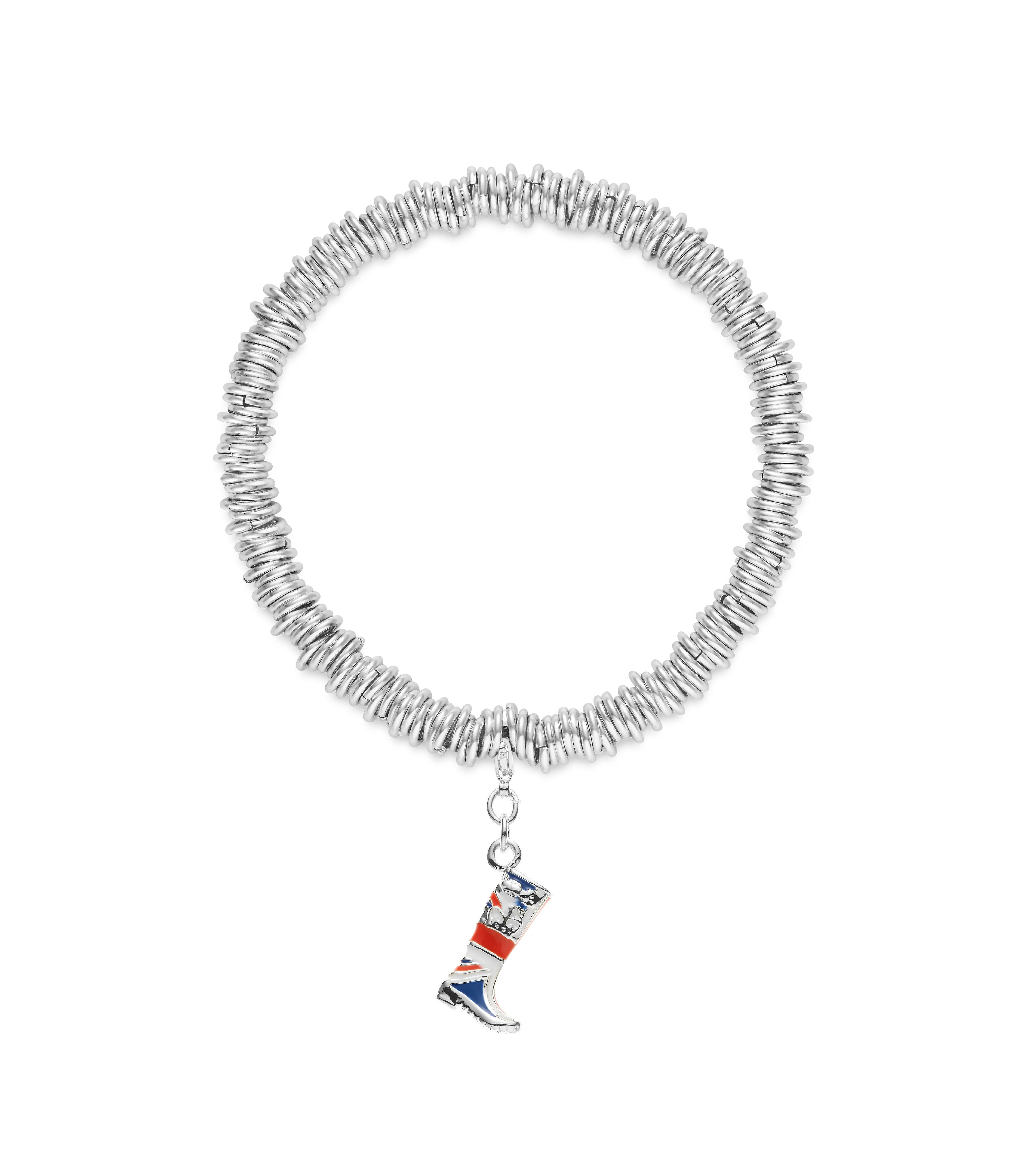 * UNION JACK WELLIE SWEETIE CHARM BRACELET