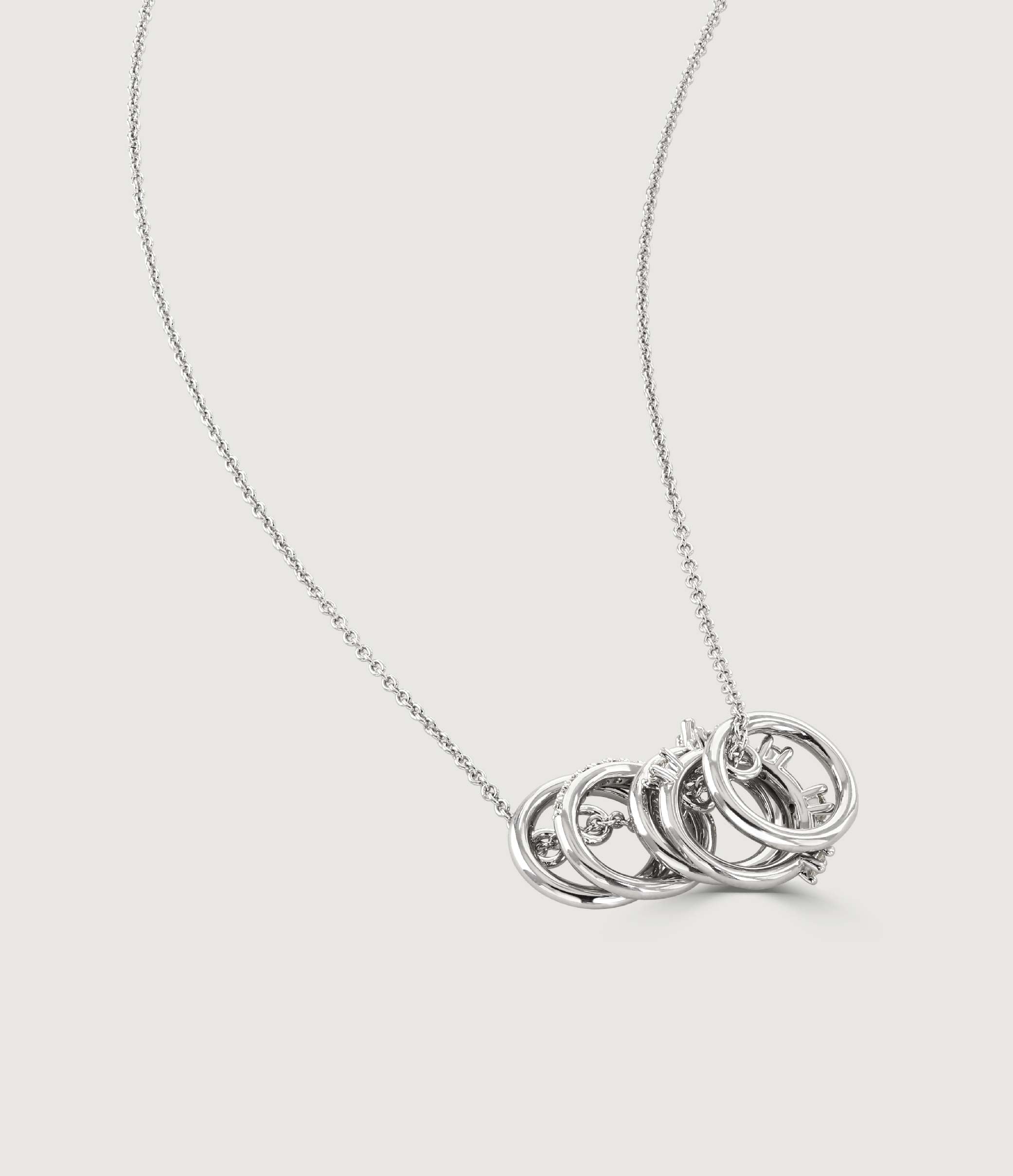 CRYSTAL HOOP PENDANT