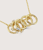 CRYSTAL HOOP PENDANT