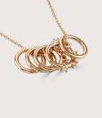 CRYSTAL HOOP PENDANT