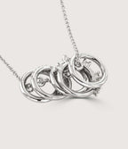 CRYSTAL HOOP PENDANT