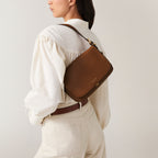 Grafton Street Small Flapover Crossbody Saddle - H2002211