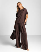 Gabriella Top | Espresso Brown