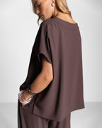Gabriella Top | Espresso Brown