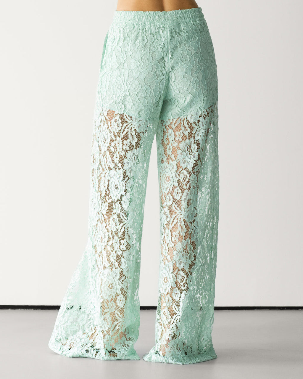 Roxie Lace Trousers | Mint
