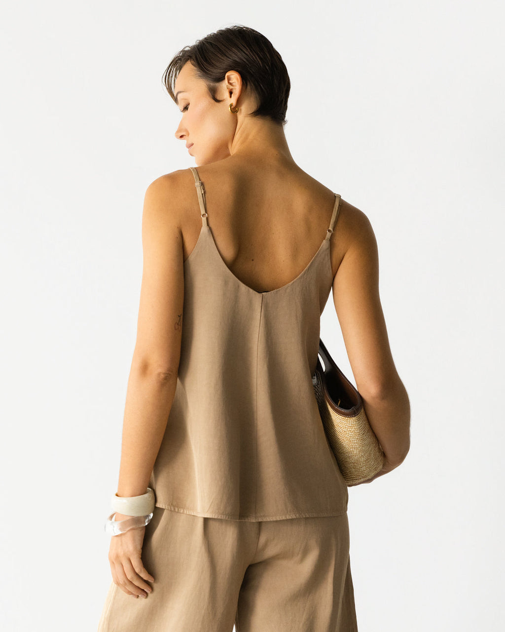 Una Cami Top | Beige