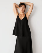 Una Cami Top | Black