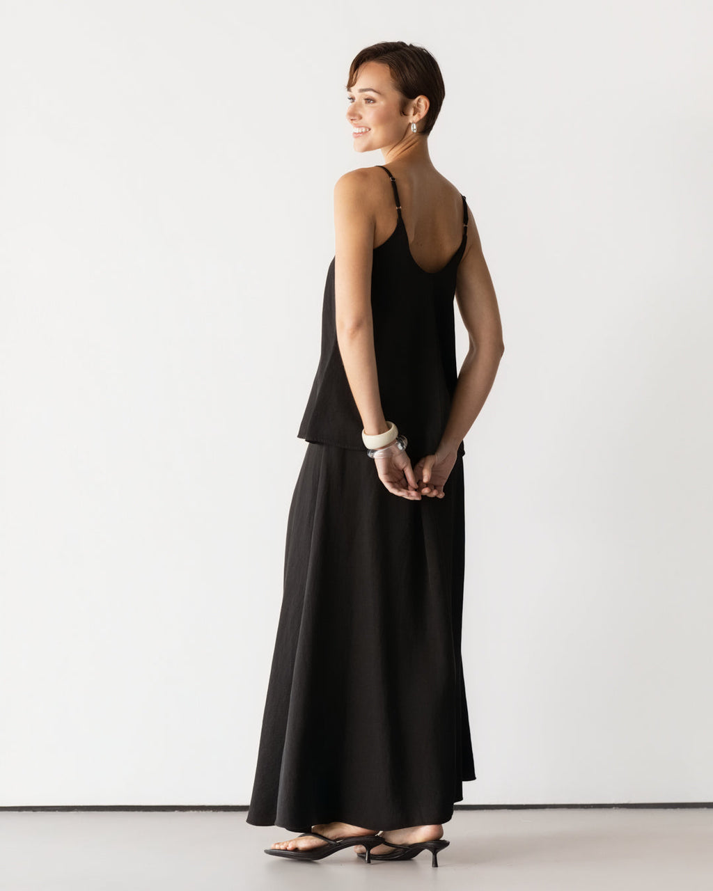 Una Cami Top | Black
