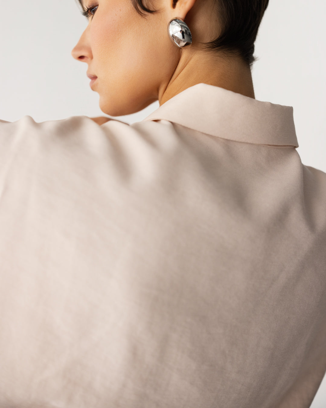 Serena Boxy Shirt | Dusty Pink