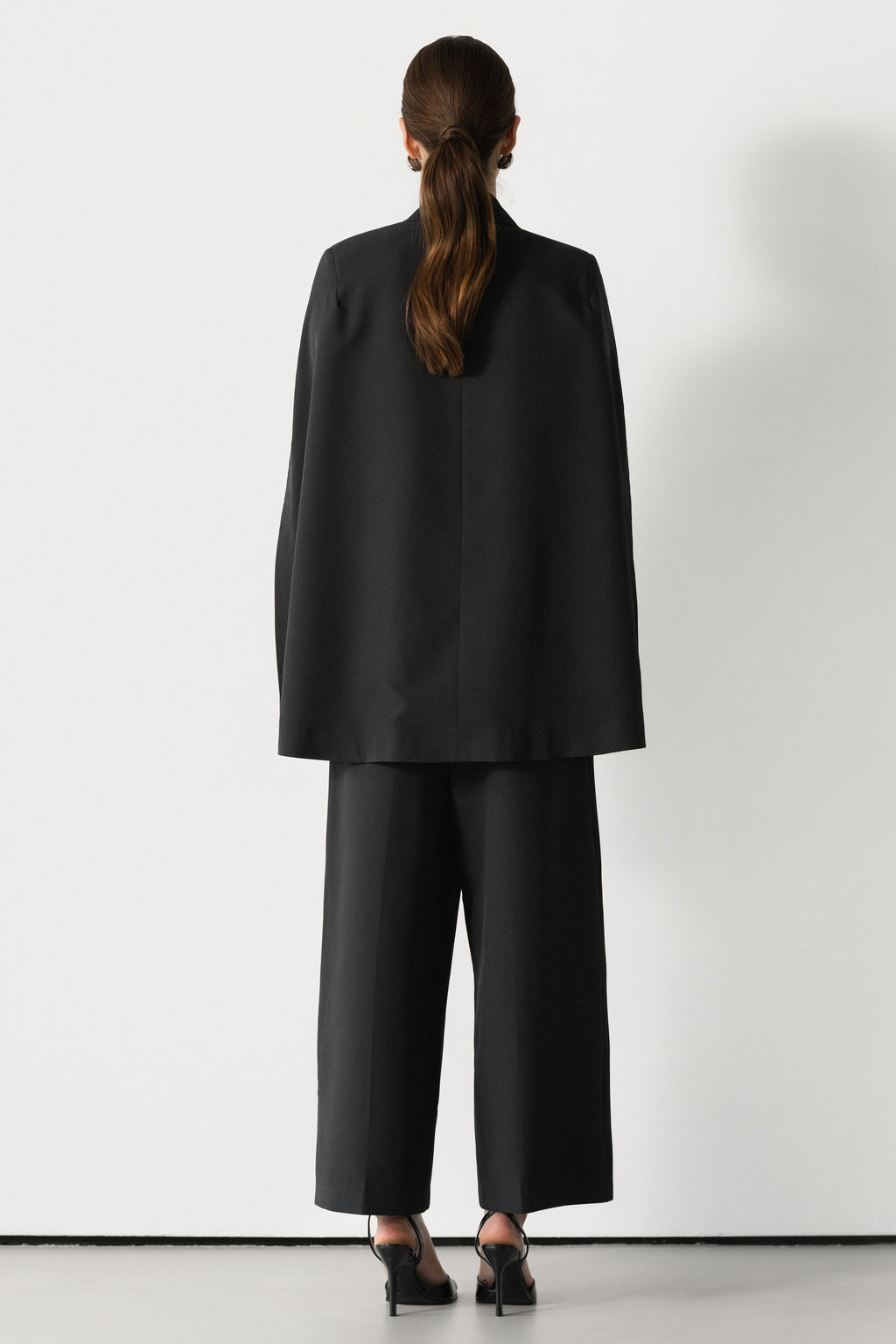 Spencer Tailored Elastic Waist Trousers | Black