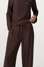 Lana Trousers | Espresso Brown