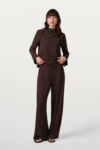 Lana Trousers | Espresso Brown