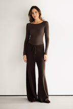 Relaxed Pants | Espresso Brown